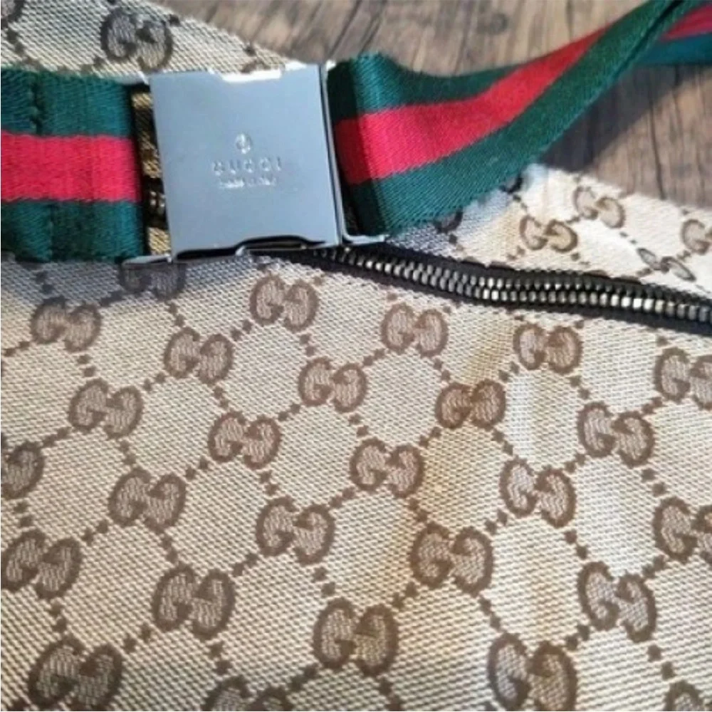 Gucci Beige and Brown Belt Bag - Picture 3 of 10